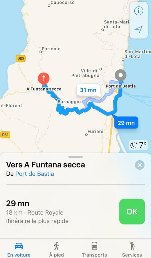 شقة A Funtana Secca باتريمونيو المظهر الخارجي الصورة